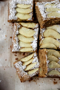 Double Apple Spice Cake