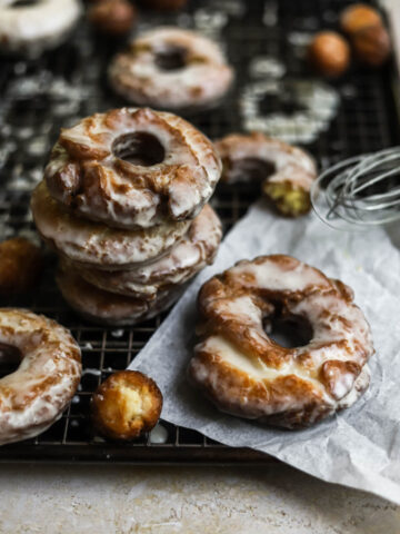 Old Fashioned Sour Cream Doughnuts