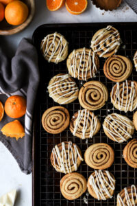 Orange Cinnamon Roll Cookies