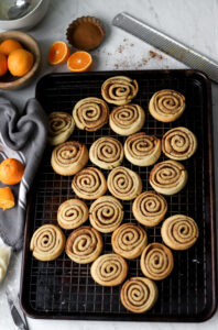 Orange Cinnamon Roll Cookies