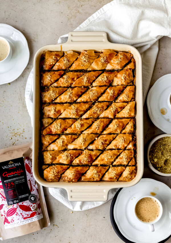 Pistachio Baklava Tray