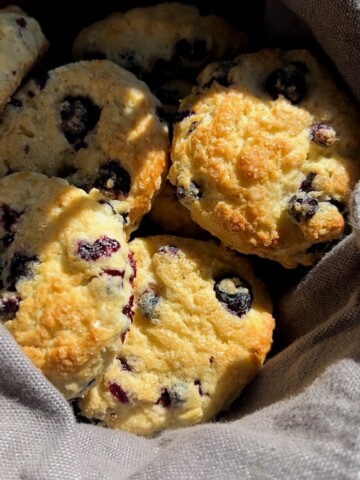 Wild Blueberry Scones