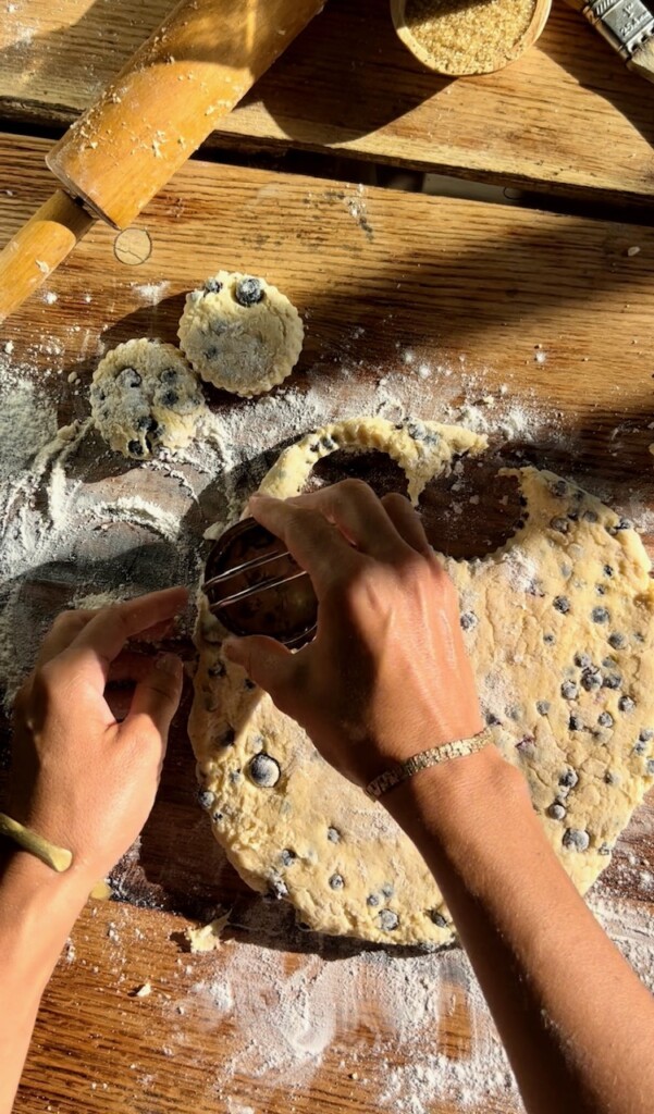 Wild Blueberry Scones