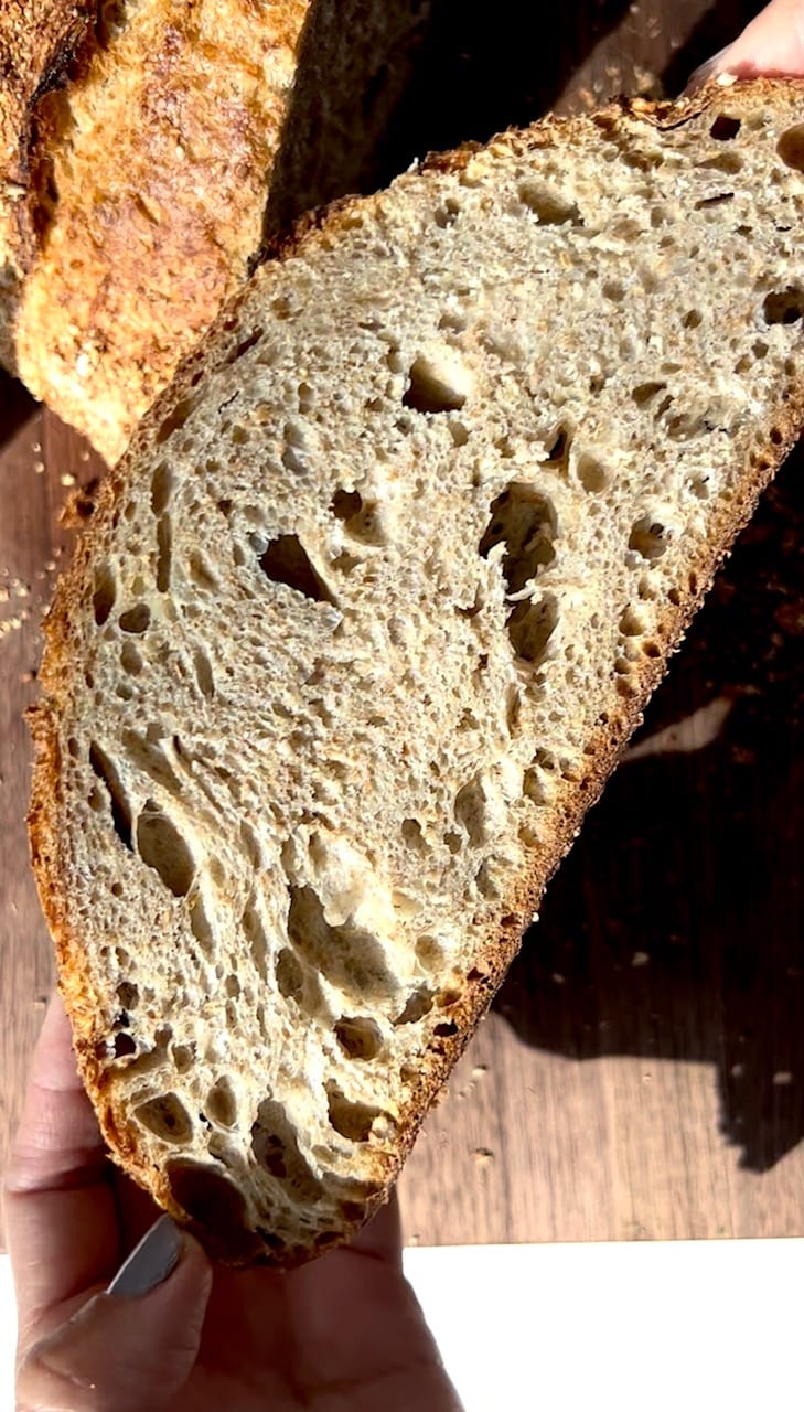 Open Crumb Rustic Bread Recipe with Biga :The Best Homemade Artisan Bread  Recipe