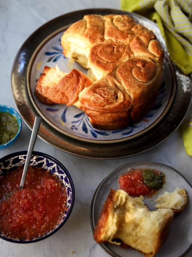 Homemade Yemenite Kubaneh