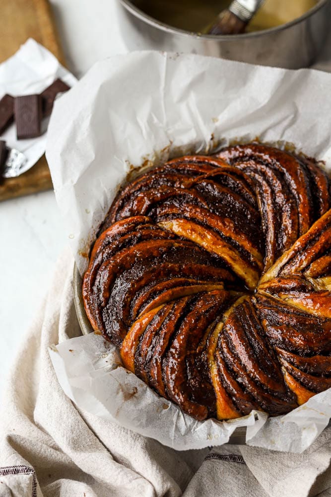 Vegan Chocolate Babka - ShortGirlTallOrder