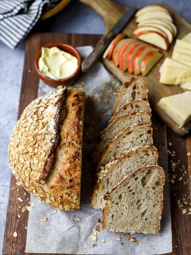 Oatmeal Sourdough Bread