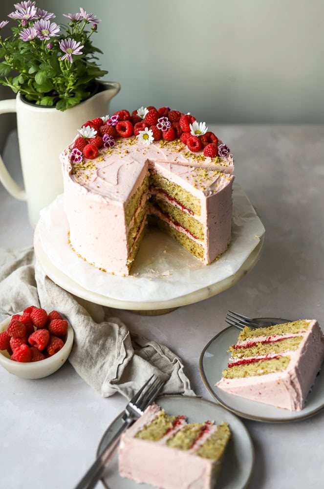 raspberry-pistachio-layer-cake-6
